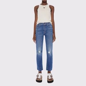 Mother The Tomcat Ankle Fray In Globe Trotter Size 24